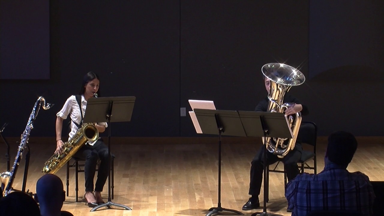 Duo, for Baritone Saxophone and Tuba (Paul Fake)