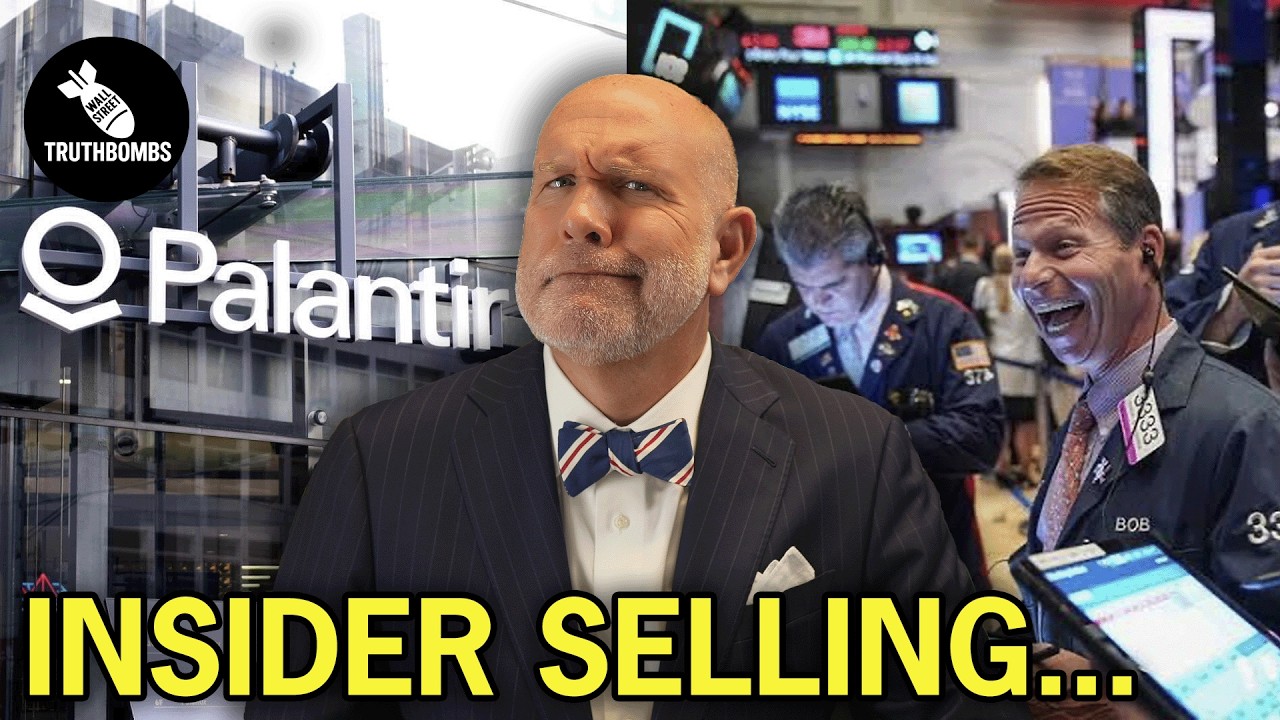 ЛОВУШКА ОЦЕНКИ PALANTIR: почему инсайдеры распродают акции перед отчётом!