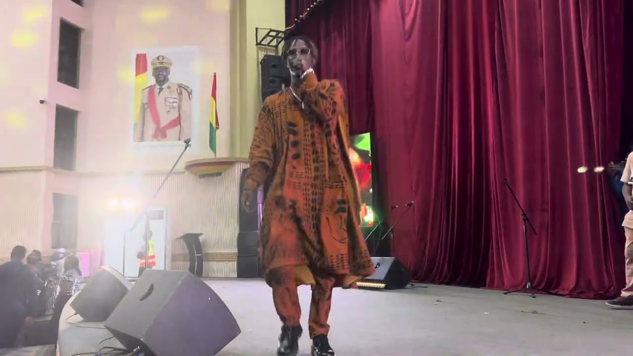 Med C Le Révolutionnaire (Mon passage au concert de ma soeur M’mah kouyaté)