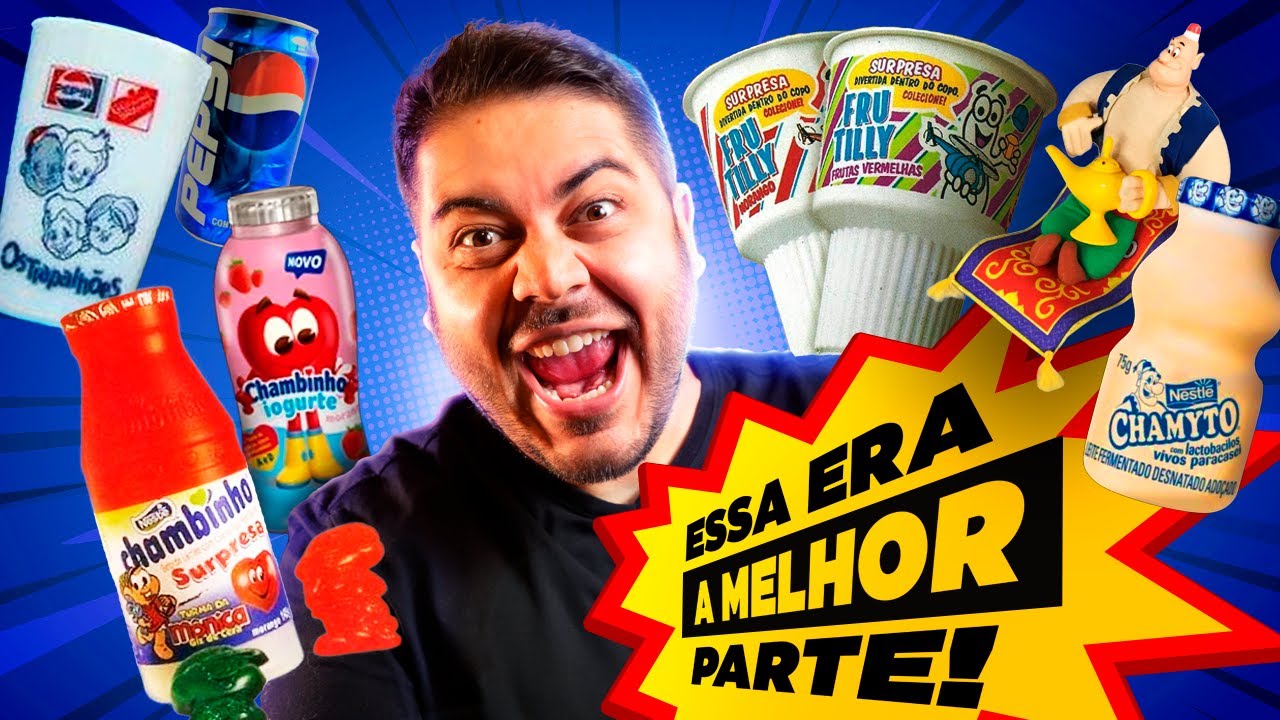 Produtos que davam brindes!