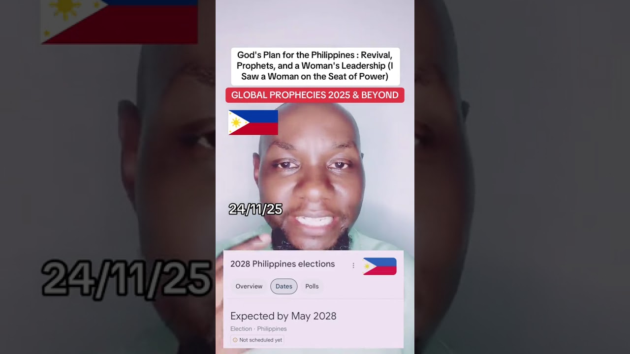 Божий план для Филиппин 🇵🇭 Возрождение, пророки и женское лидерство (Я увидела женщину)
