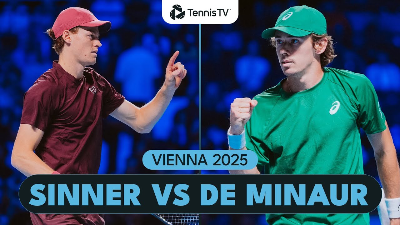 Jannik Sinner vs Alex De Minaur For A Place In The Final | Vienna 2025 Semi-Final Highlights