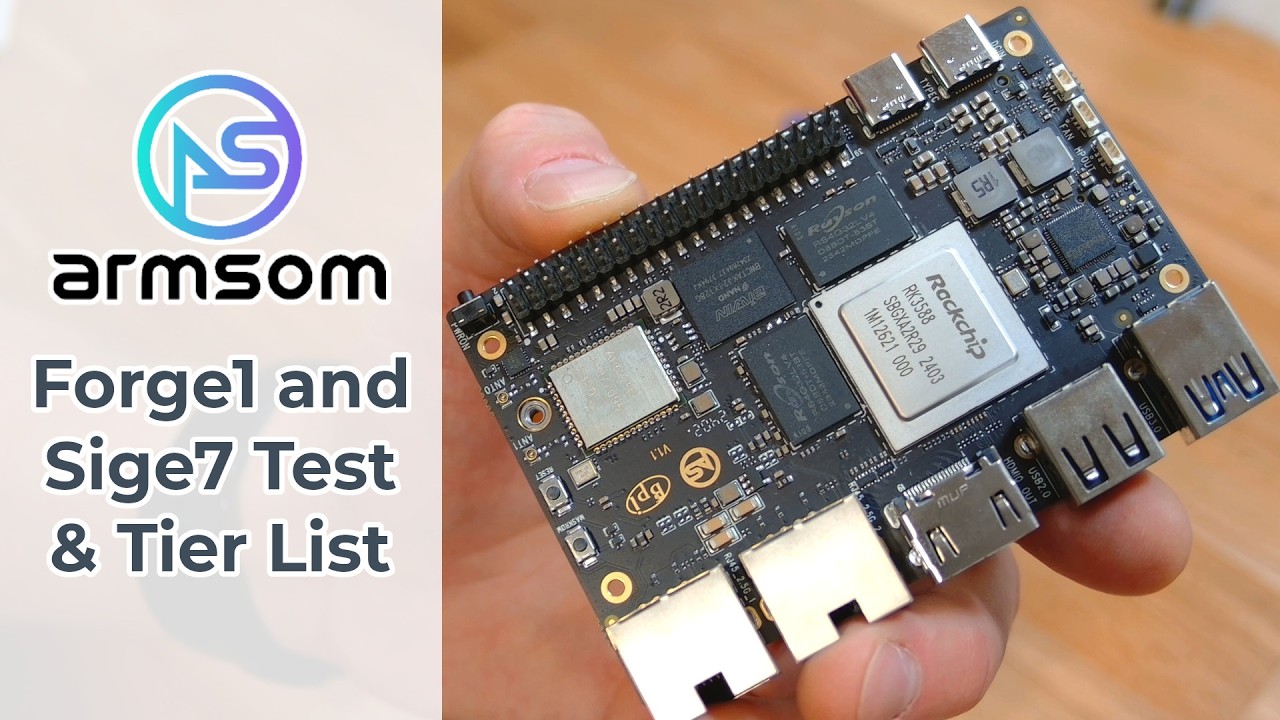 ArmSoM Forge1 и Sige7 — лучшие ARM SBC, которые я когда-либо тестировал!