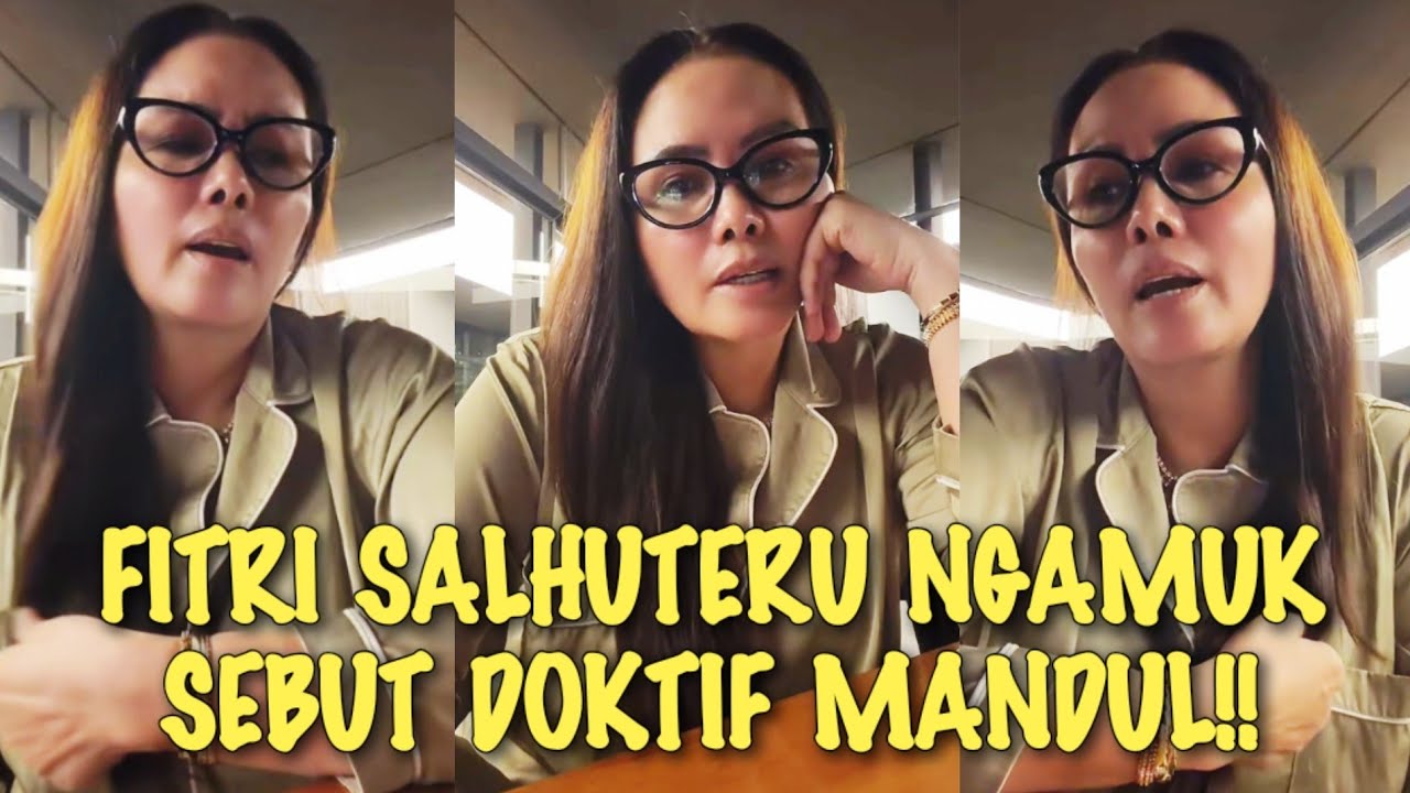 MENGEJUTKAN√√ FITRI SALHUTERU NGAMUK BALAS DOKTIF SEBUT NENEK MANDUL