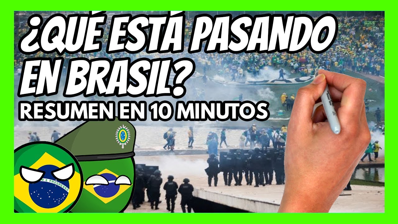 ✅ ¿Qué está pasando en BRASIL? Todas las claves del conflicto de BRASIL en 10 minutos