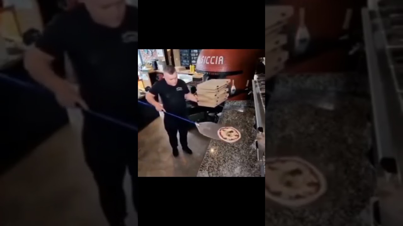 what is bro doing ☠️  #pizza #owen #skill #china #china #meme #video #restaurant