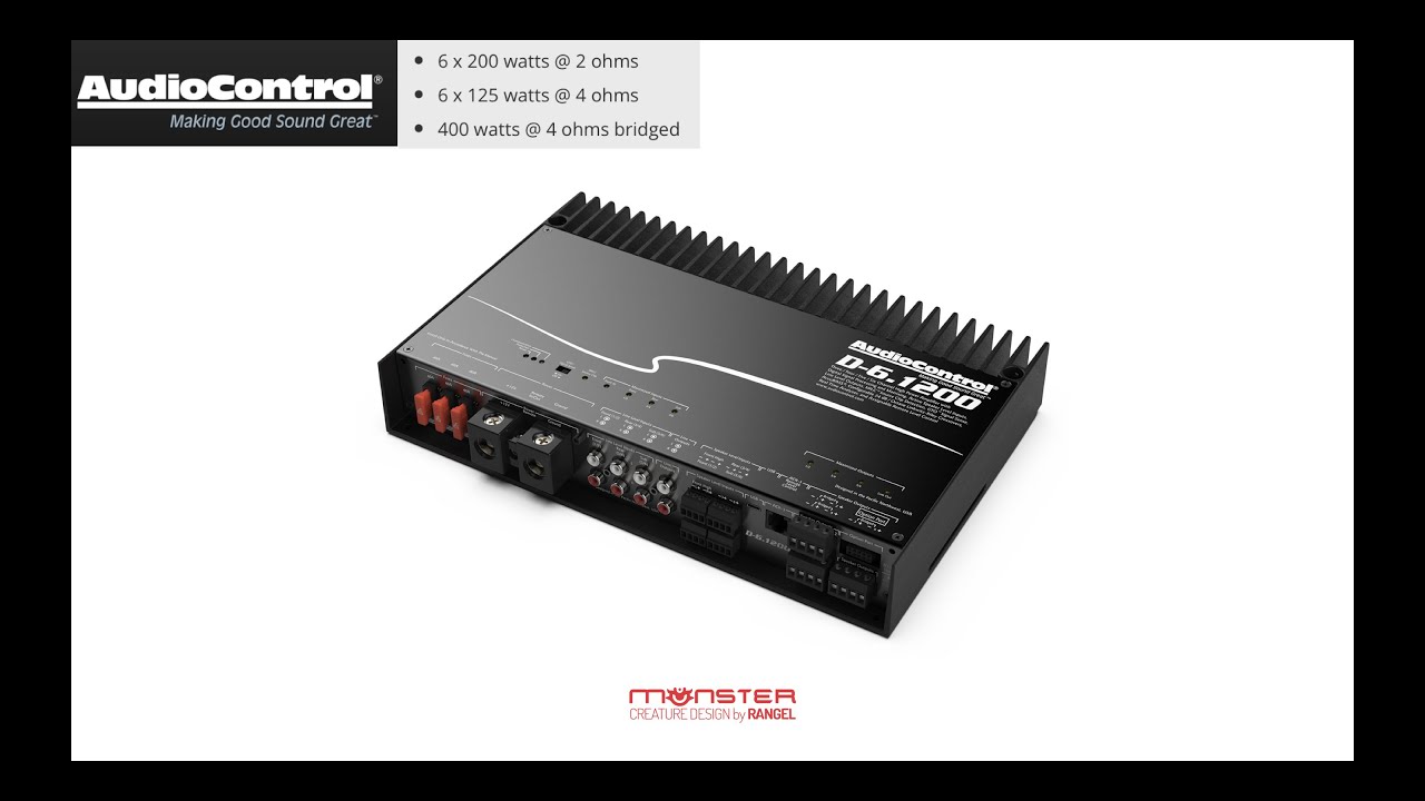 🔥Amplificadores Audiocontrol con DSP integrado🔥