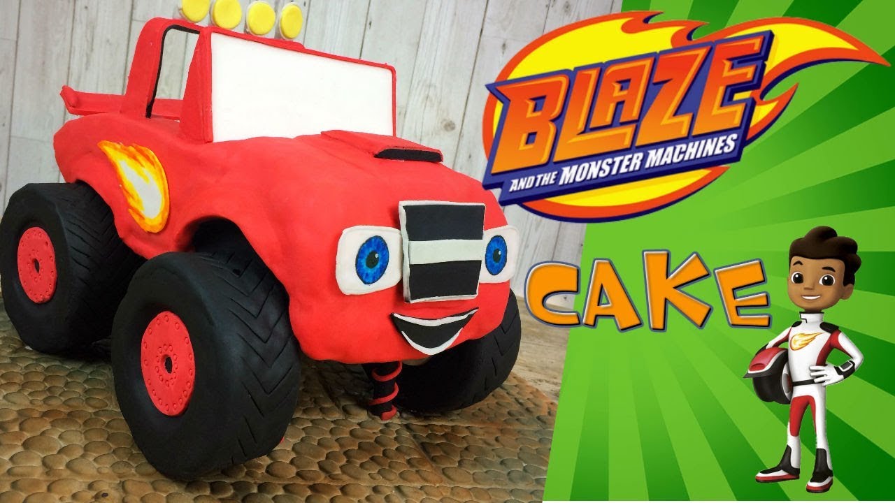 Blaze and the monster machines cake