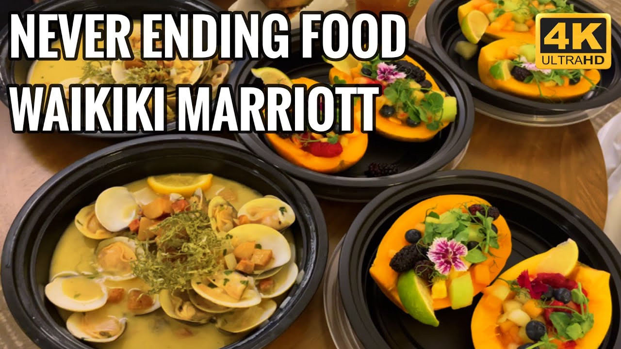 Waikiki Marriott's Never Ending Food  • Kuhio Beach Grill • Queensbreak Restaurant