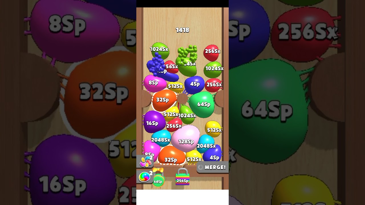 Blob Merge 3D Unlocking 256Sp