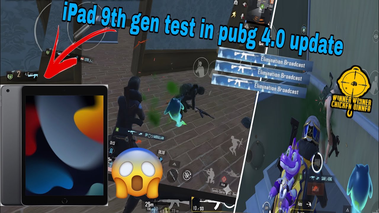 IPad 9th generation pubg test in 2025 pubg mobile 4.0 update lag or not