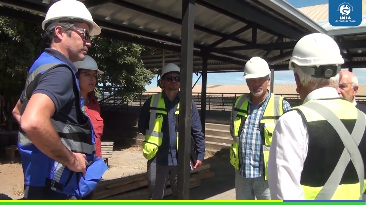 Avanzan obras de mejoramiento en el Colegio España de San Antonio