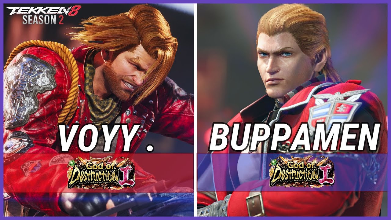 T8 ⚡ VOYY (Paul) Vs BUPPAMEN (Steve) ⚡ Tekken 8 High Level Gameplay