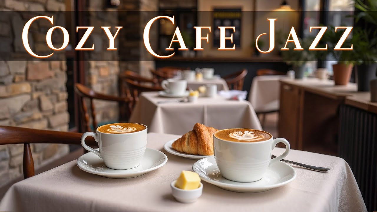 Cozy Cafe Jazz ☕ Smooth Bossa Nova Instrumental and Coffeehouse Ambience for Relax & Focus