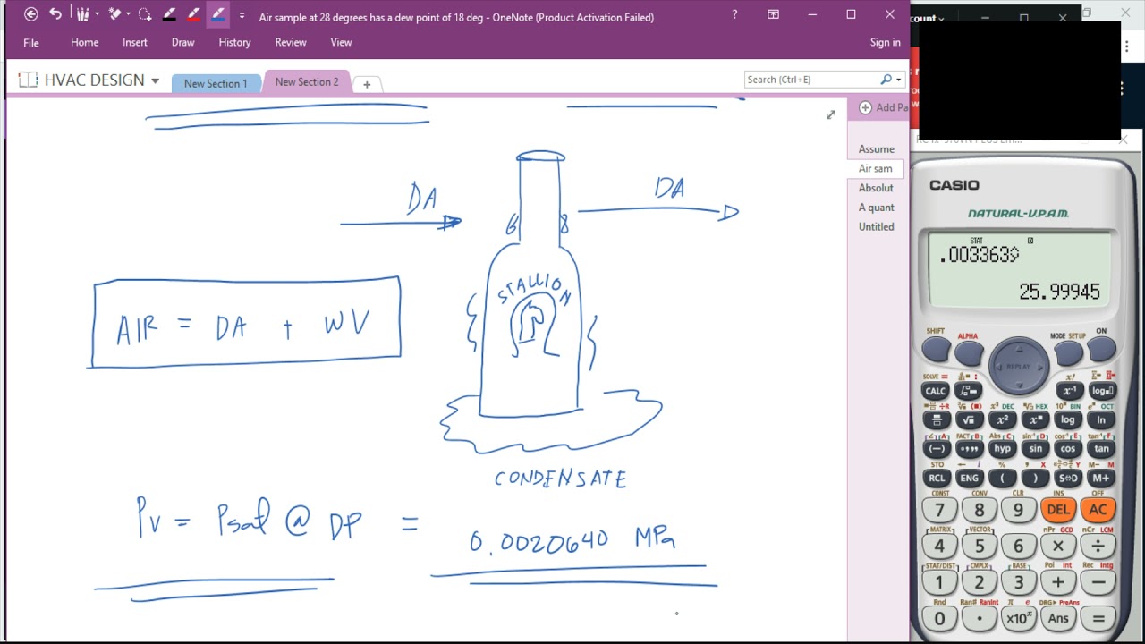 HVAC: Psychrometry and Air Properties Pt. 2