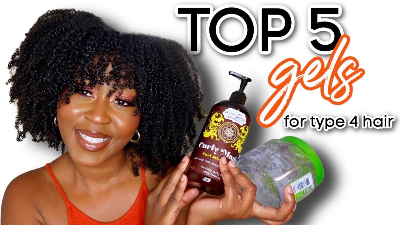MY TOP 5 GELS + EDGE CONTROL FOR TYPE 4 HAIR LOW POROSITY HAIR | Rayanne Samantha
