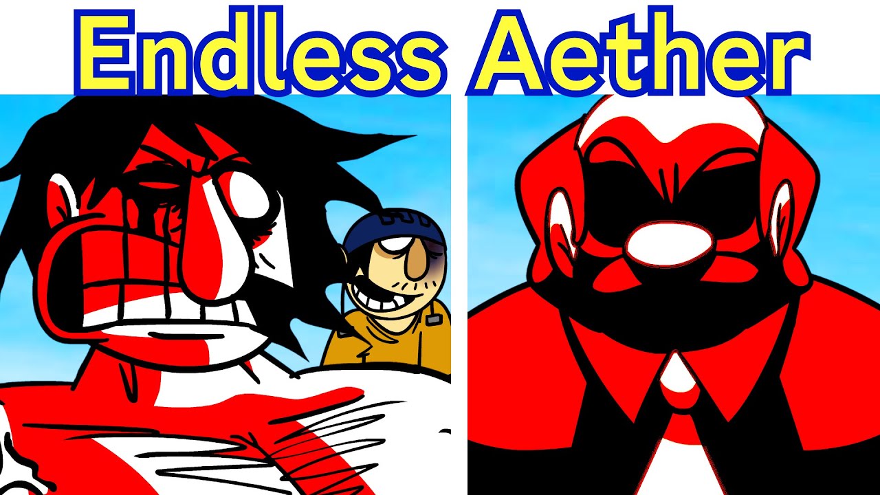 FNF VS ENDLESS AETHER (SML: Puppets & Guts / Aethos Retake) Evil Jeffy | SML Movies