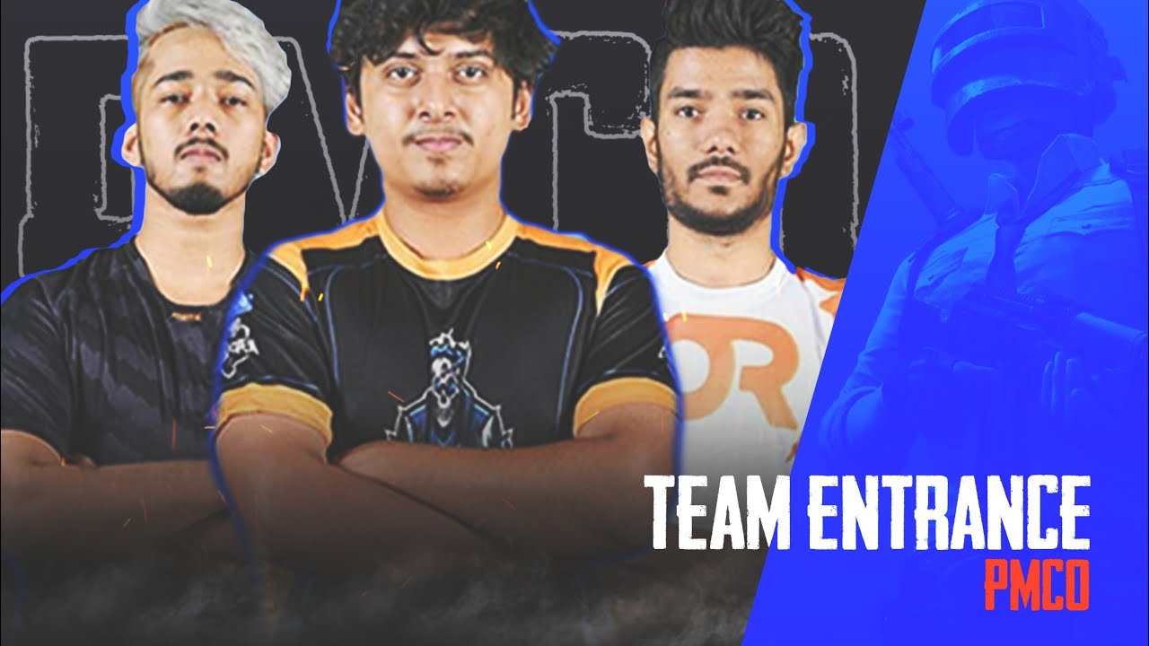 PMCO Teams Entry - South Asia - PUBG mobile