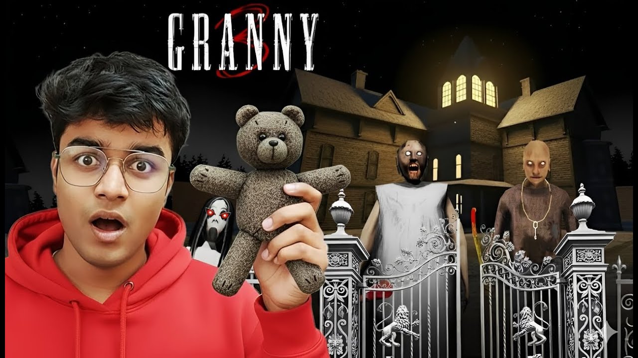 GRANNY CHAPTER 3 main DOOR BRIDGE ESCAPE KAR LIYA 😱