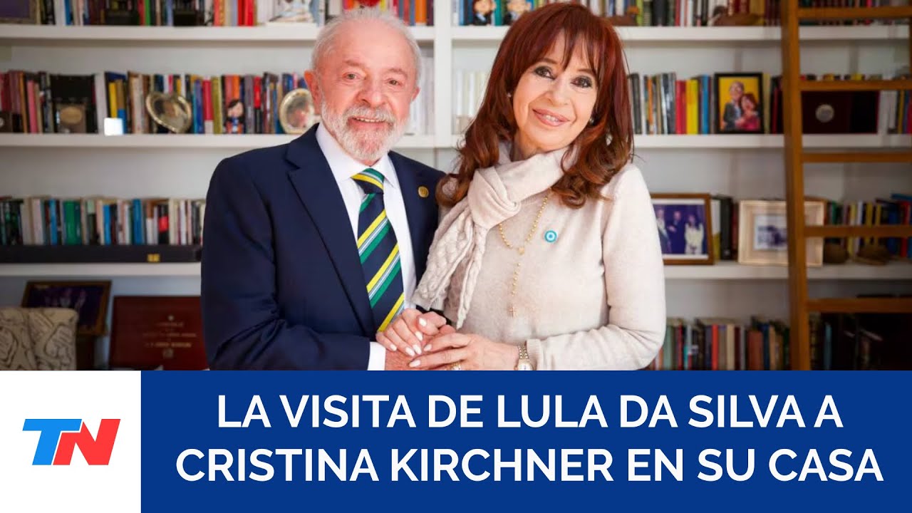 Lula visitó a Cristina Kirchner en su prisión domiciliaria y se fue sin dar declaraciones