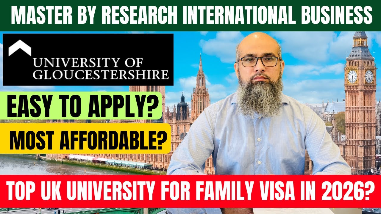 Study in UK 2026 - University of Gloucestershire Complete Review | Still Best to Apply in 2026?