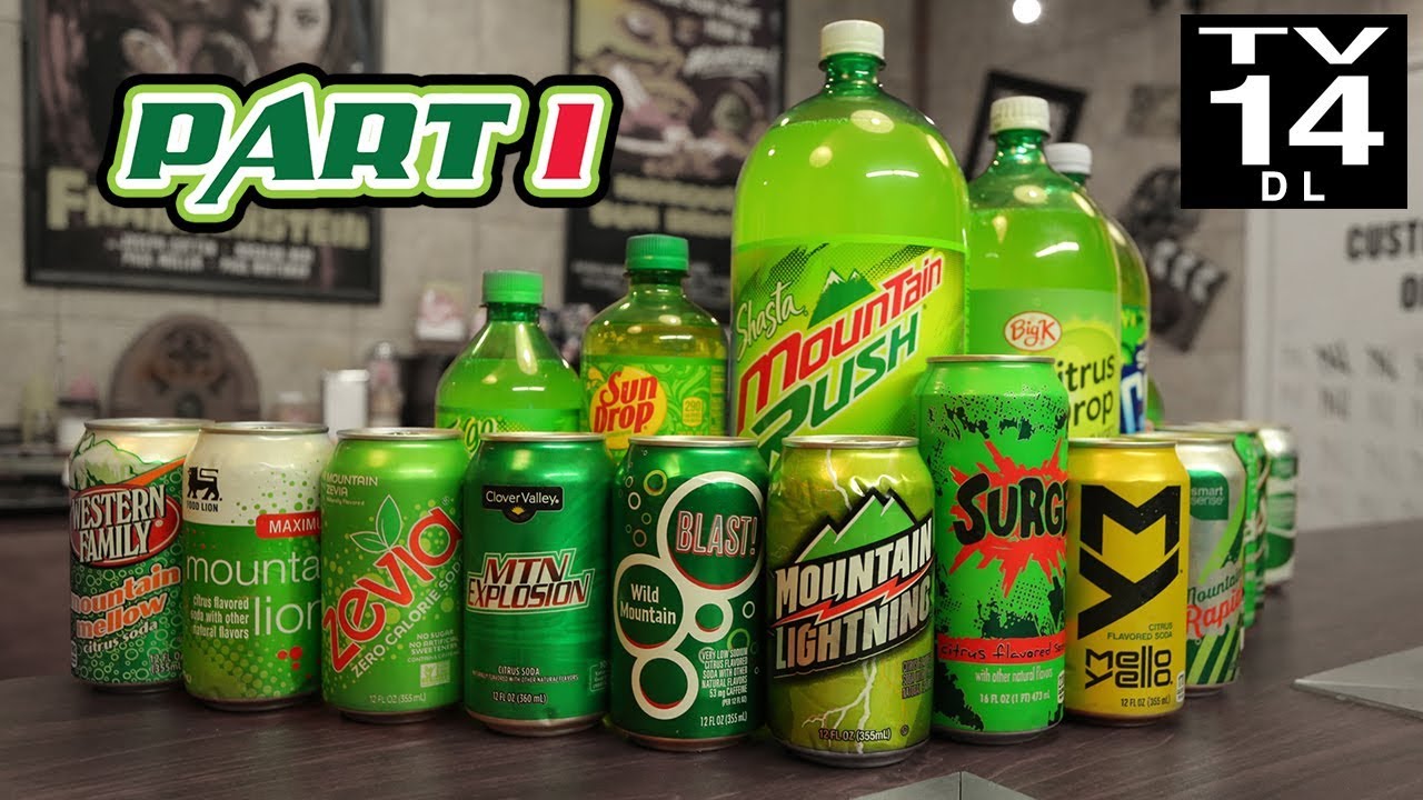 Ultimate Mountain Dew Knockoff Taste Test [Part 1]