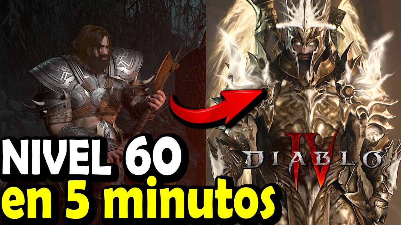 👉Diablo 4 - Cómo subir a NIVEL 60 muy rápido