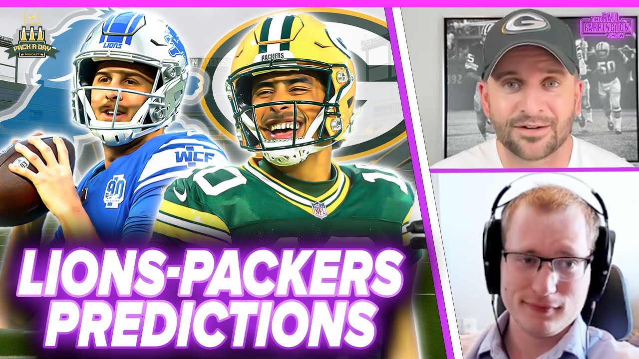 Lions-Packers Predictions: Will Jordan Love & Green Bay make STATEMENT vs. Goff & Detroit? | NFL