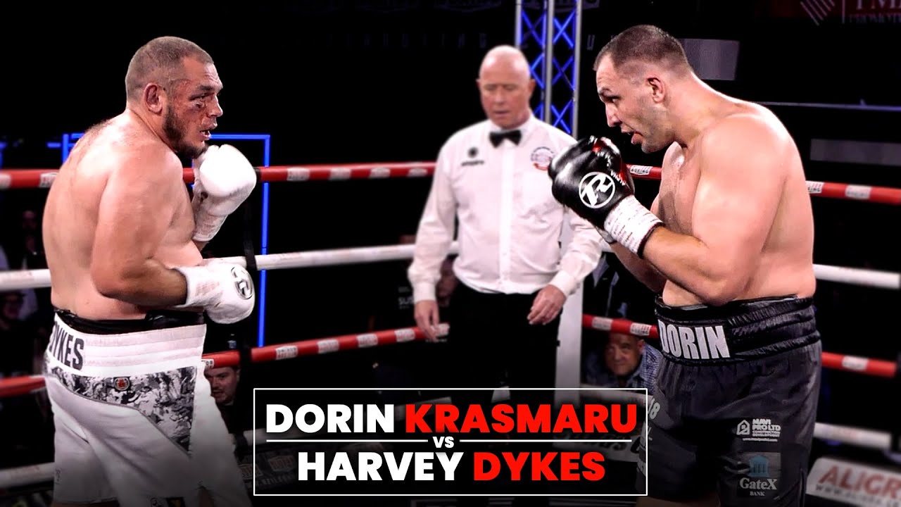 CONTROVERSIAL! FULL FIGHT 🥊 Dorin Krasmaru vs. Harvey Dykes • Heavyweight Boxing