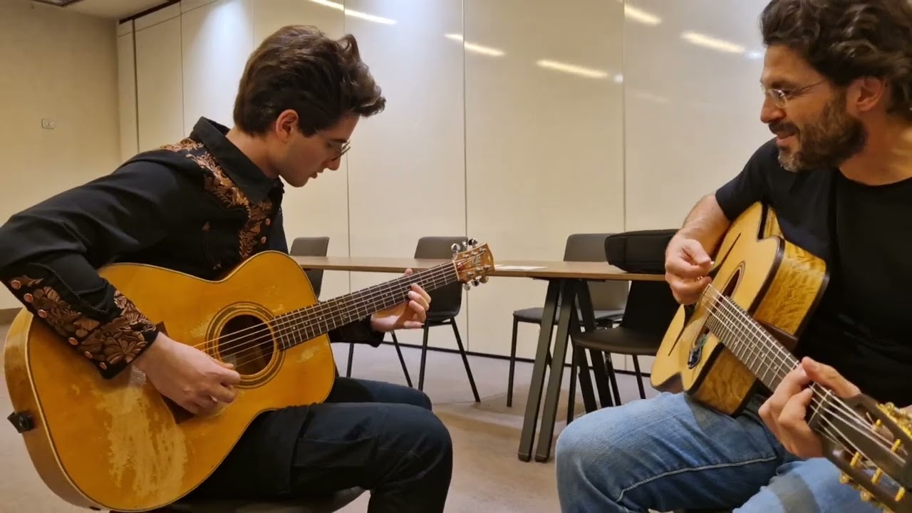 Swing 42 - Joscho Stephan & Frano Livingston [Jam Session @ TE Guitar Camp in Rome]