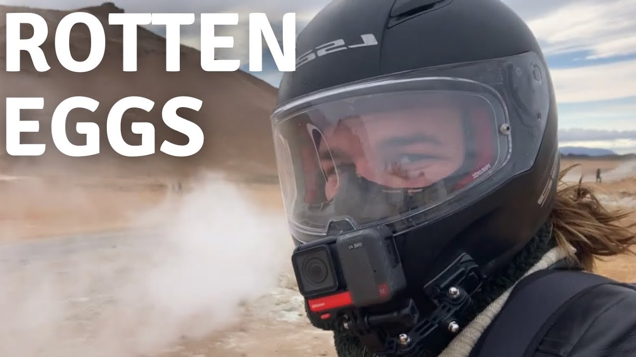 Icelands Geysers Smell DISGUSTING!!! Iceland Trip E.P.10 (Yamaha XJ 600)
