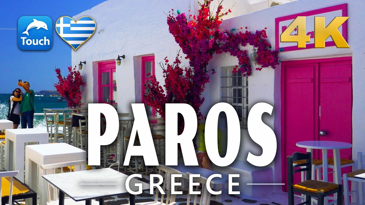 PAROS (Πάρος), Greece 4K ► Top Places & Secret Beaches in Europe #touchgreece