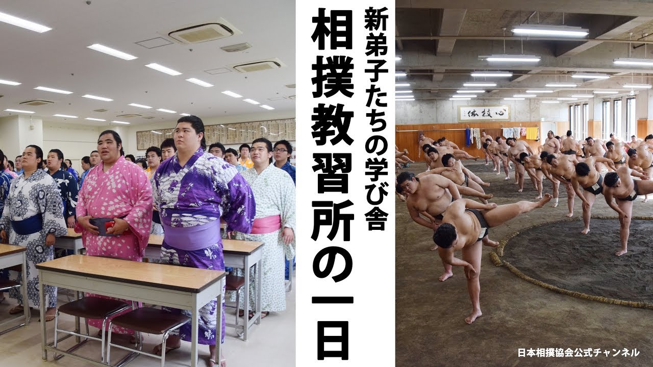 力士が通う学校！？相撲教習所の一日