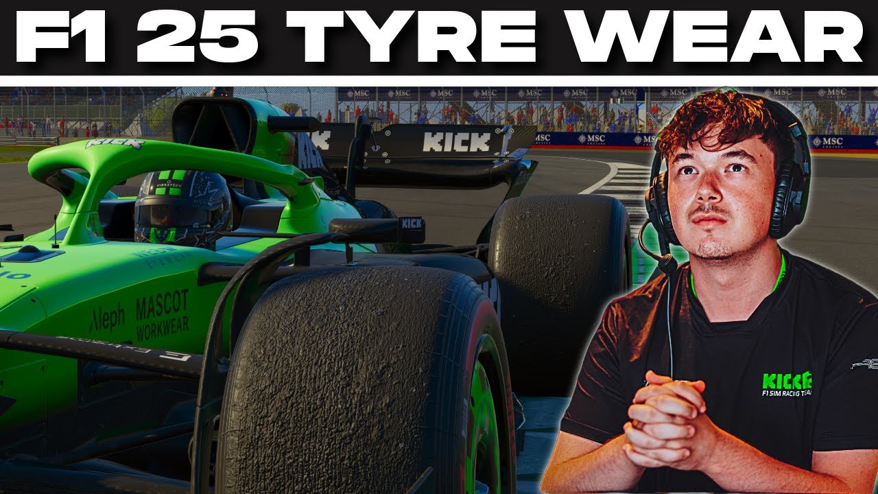 How to improve your tyre wear in F1 25