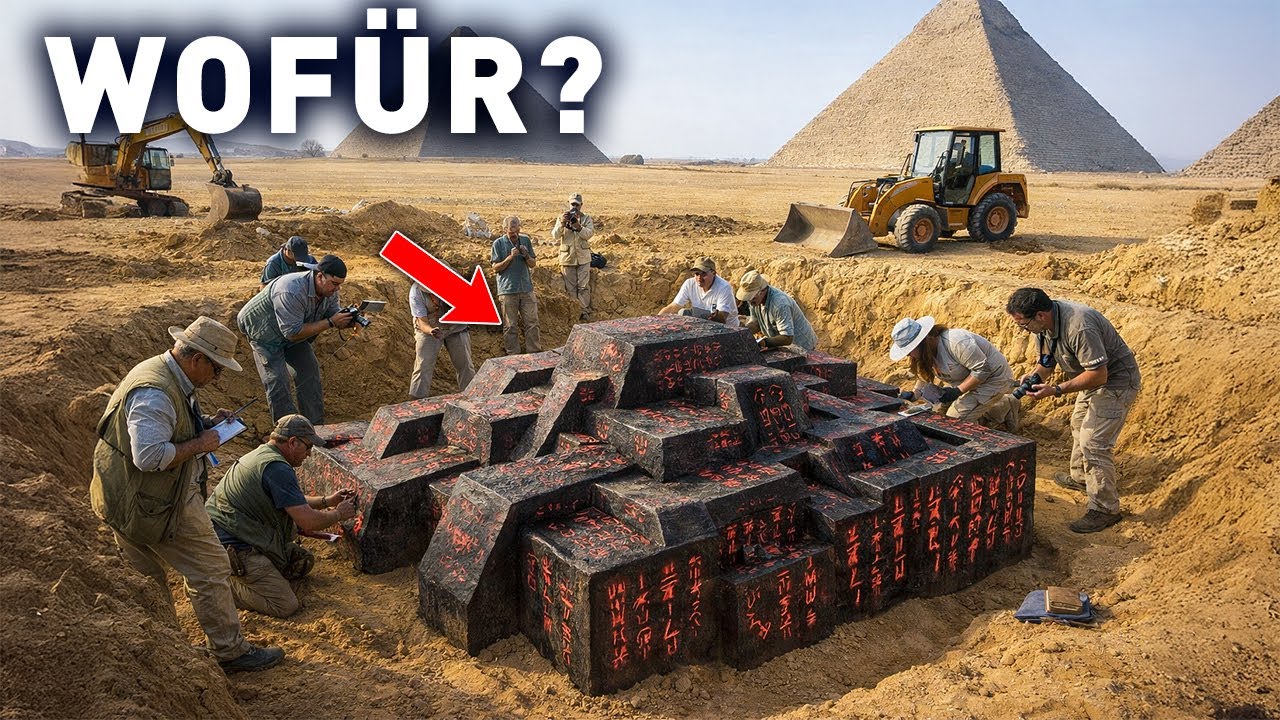 NICHT VOM MENSCHEN HERGESTELLT: Verlorene Technologie wurde neben den ägyptischen Pyramiden entdeckt