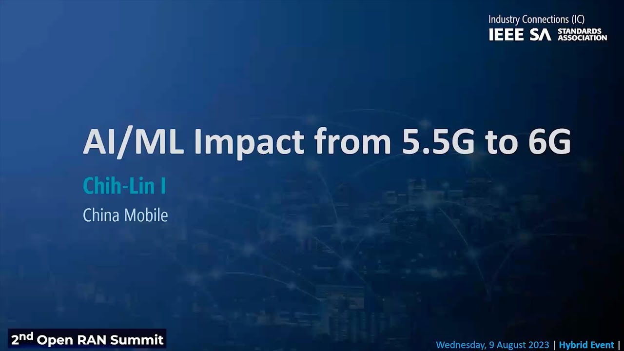 AI/ML Impact from 5.5G to 6G