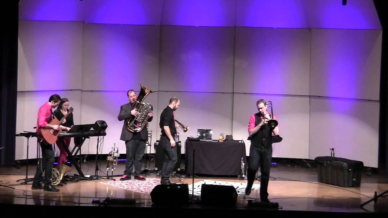 Copper Street Brass: Electronic Brass Demo & Sting - Fields of Gold (live 2013)