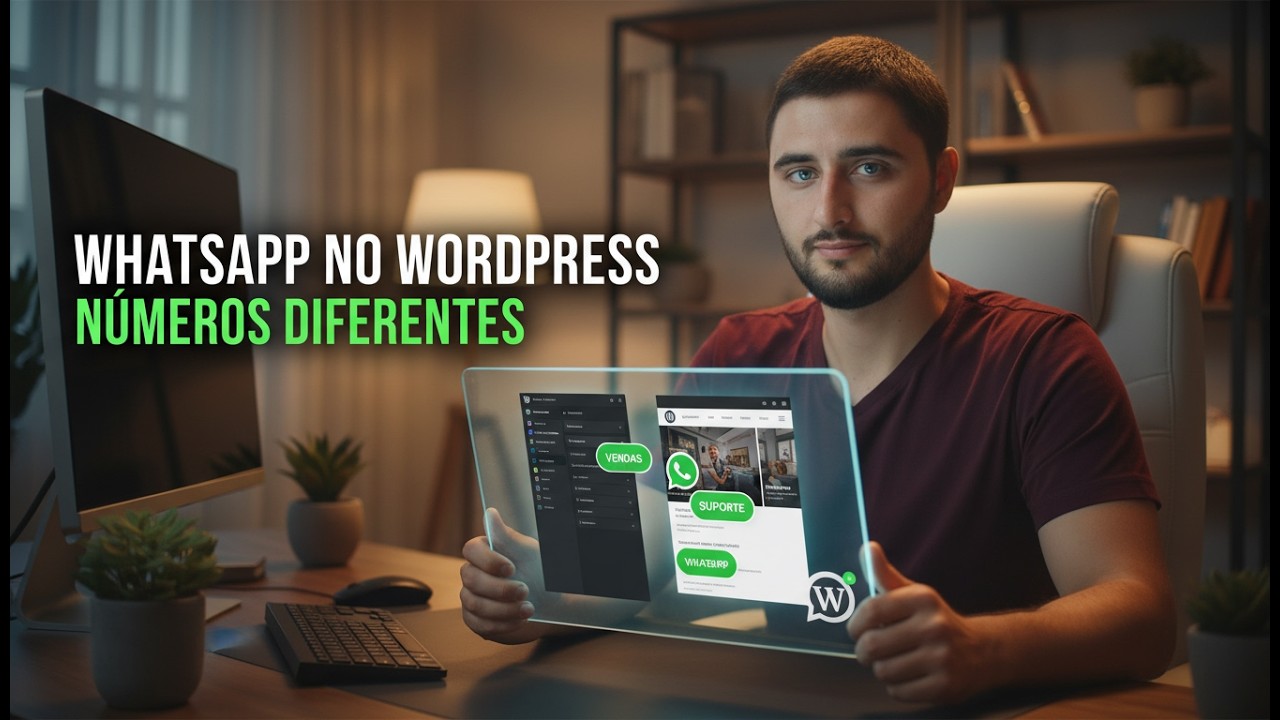 Como colocar WHATSAPP DIFERENTE em cada página do WordPress (Passo a Passo)