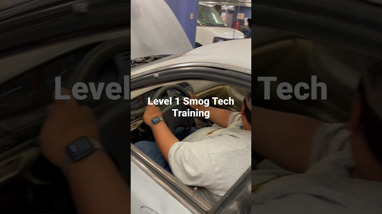 Smog Tech Training - #shorts: