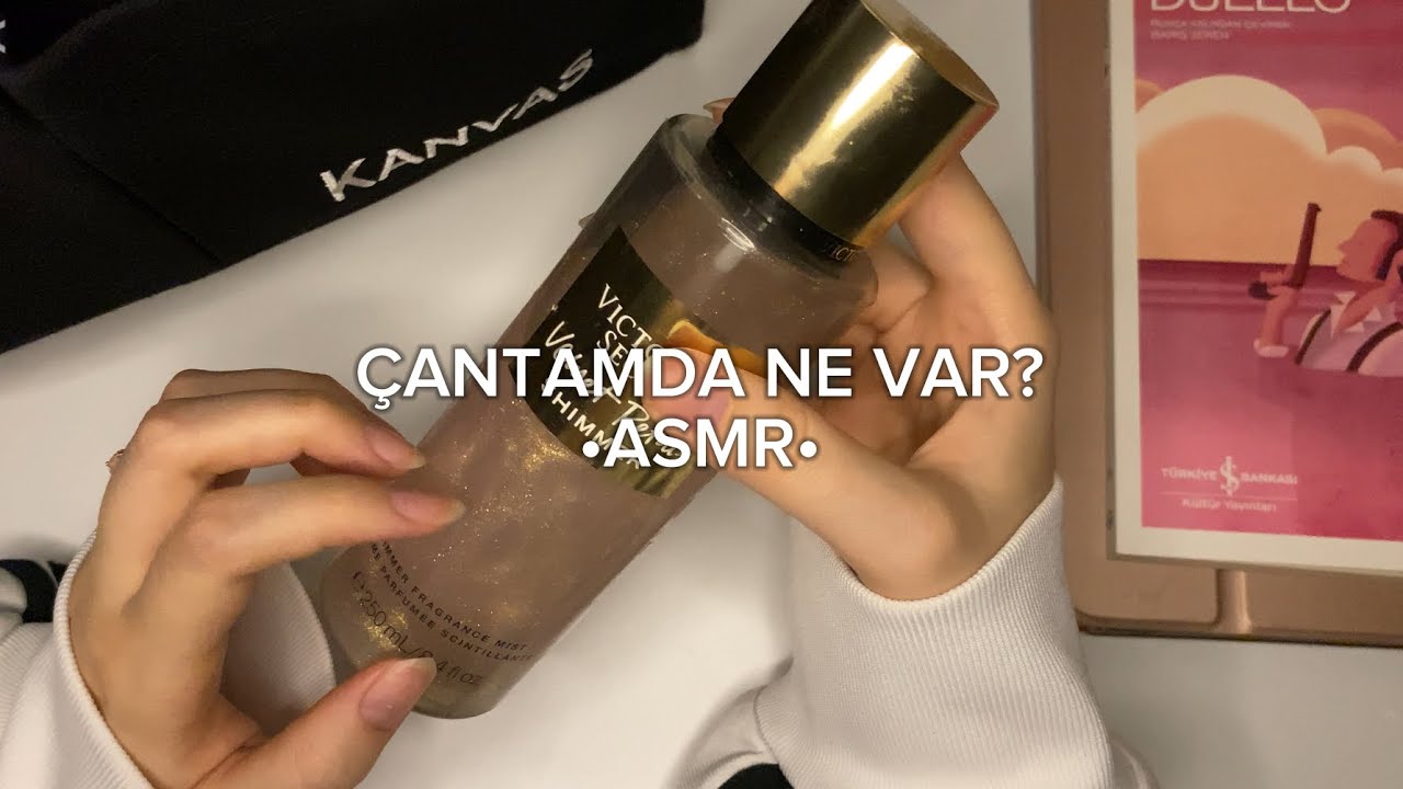 Türkçe ASMR | Çantamda Ne Var? | Tıkırtılar Ve Fısıltılar
