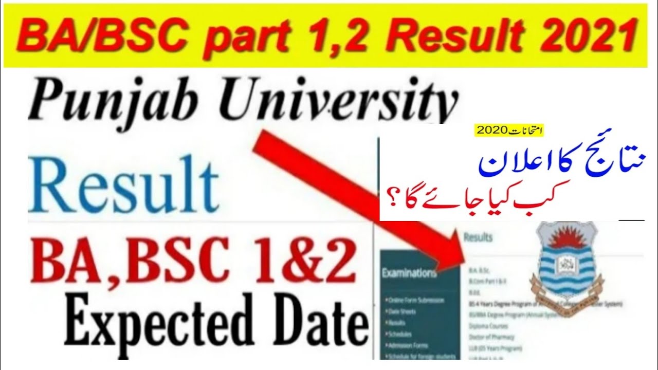 BA BSc result 2021 |