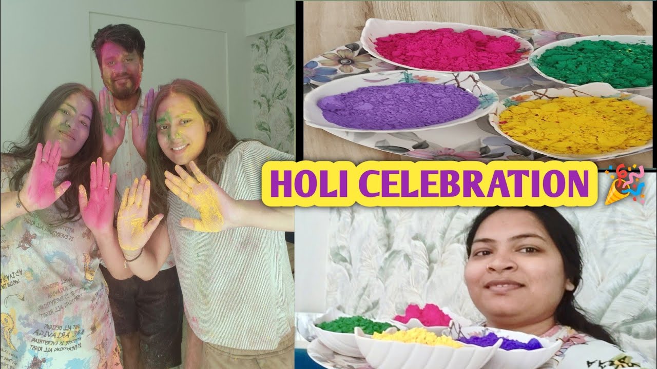 Holi celebration special vlog ❤️ || full masti vlog