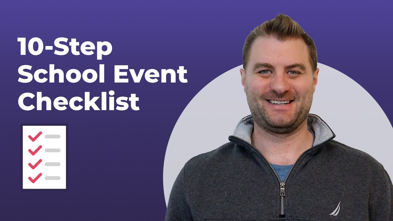 10 Step School Event Checklist to Rock Your Next Event