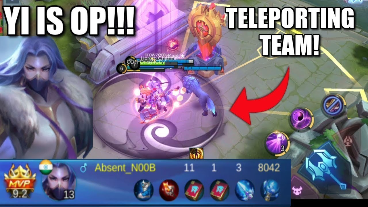 Can you beat her? New hero Yi OP Mage Gameplay |  Mobile Legends best hero