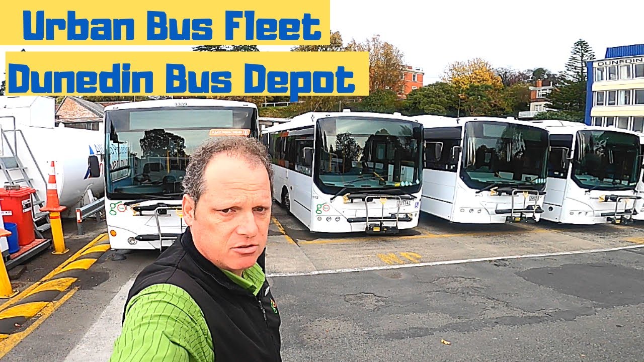 【Volvo B7R and MAN】 Modern fleet of urban buses Dunedin NZ