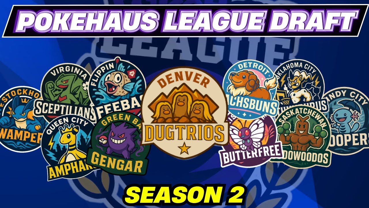 PokeHaus Draft League DRAFT! | MEGA POKEMON DRAFT! | Competitive Pokemon |  Season 2