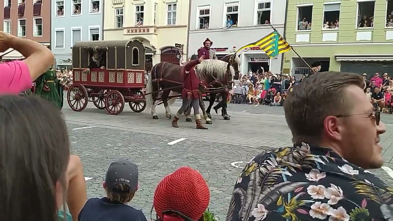 Landshuter Hochzeit Festzug 2023