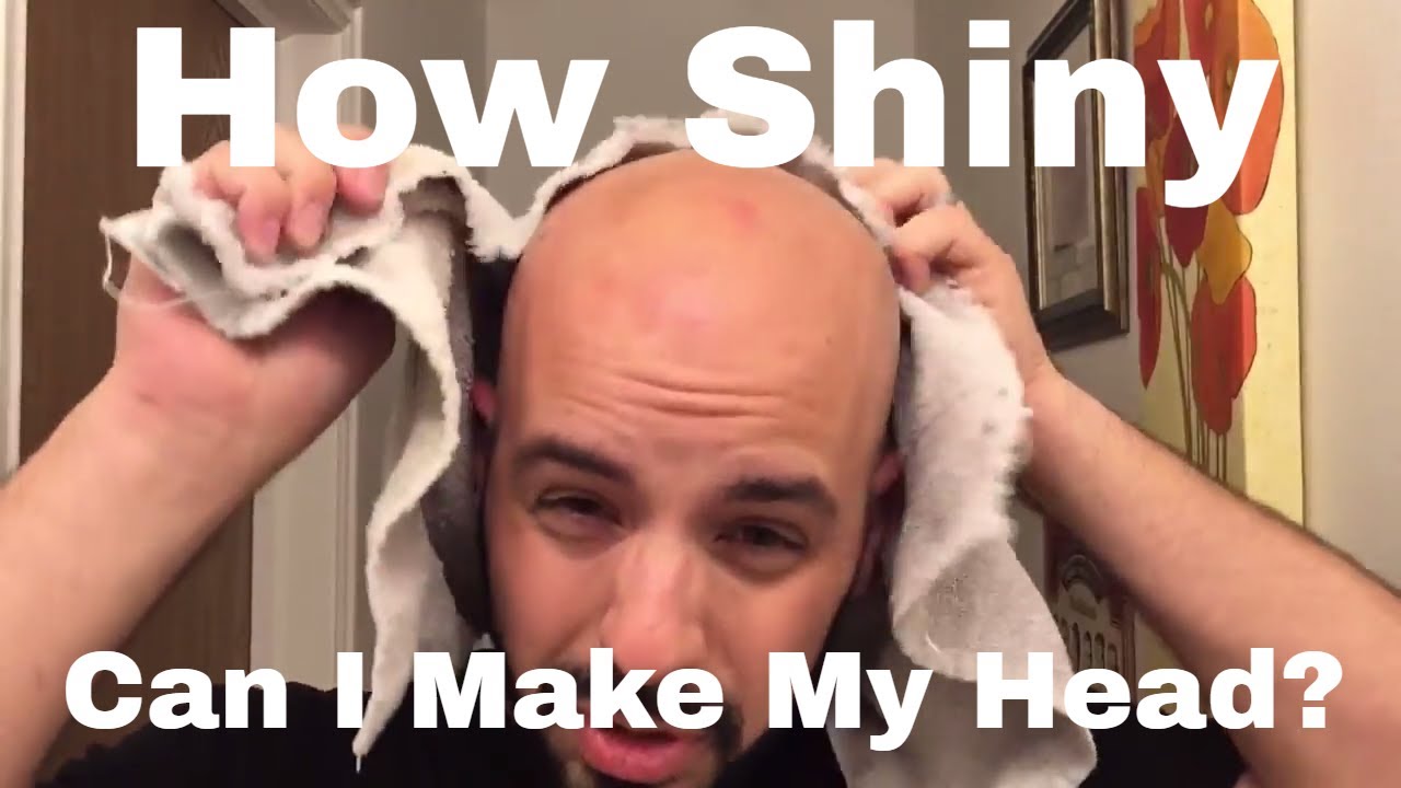 Polishing My Shaved Head!!