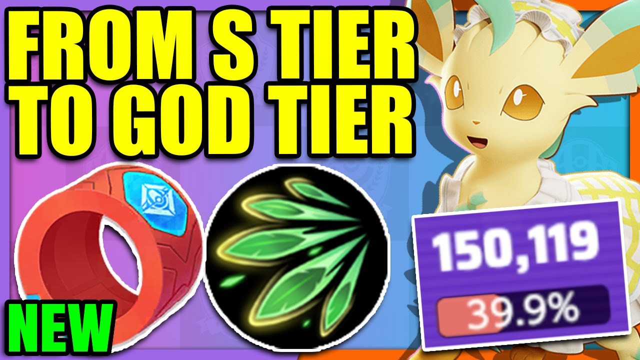 New HELD ITEM is way too BUSTED on LEAFEON | Pokemon Unite