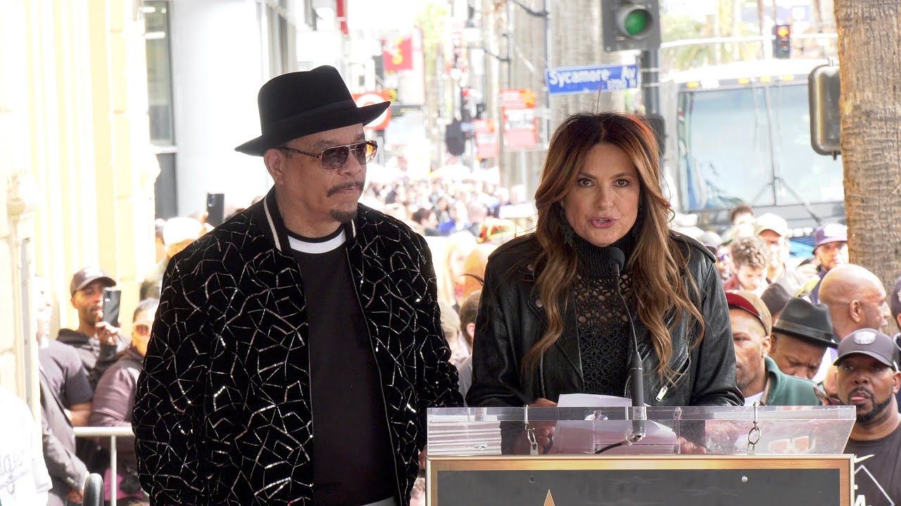 Mariska Hargitay speech at Ice-T's Hollywood Walk of Fame Star Ceremony